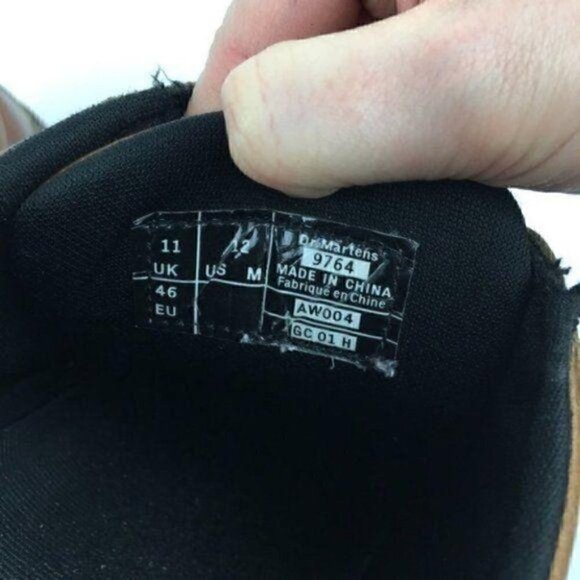 Doc Martens Men 12 46 Distressed Leather 90 Grunge - Picture 8 of 8